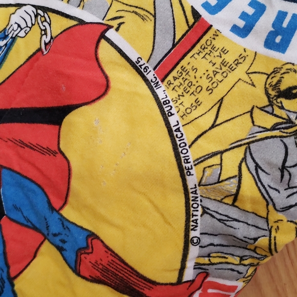 1975 DC Superhero Sleeping Bag - Picture 3 of 6